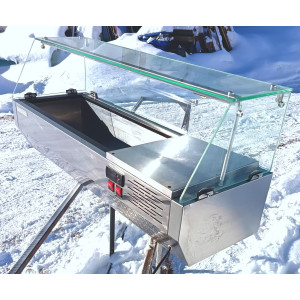 Витрина холодильная настольная Carboma A30 SM 1,0-G 0430. Photo 3